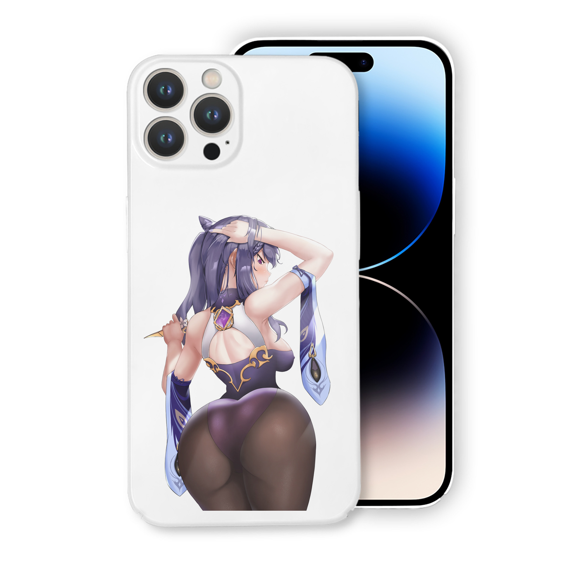 げんし神 刻晴 こくせい genshin Kokusei 【iPhone 14シリーズ対応】ハードケース